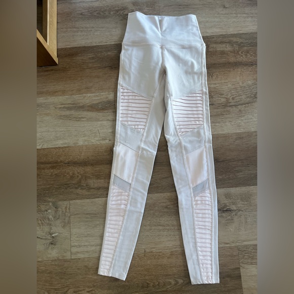 ALO high waist full length airbrush moto leggings - Picture 1 of 4
